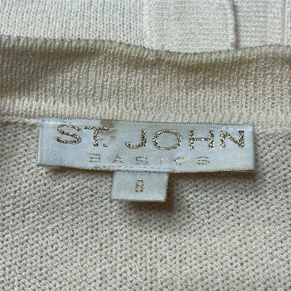 St. John Basics Zip Up Sweater - Picture 2 of 7